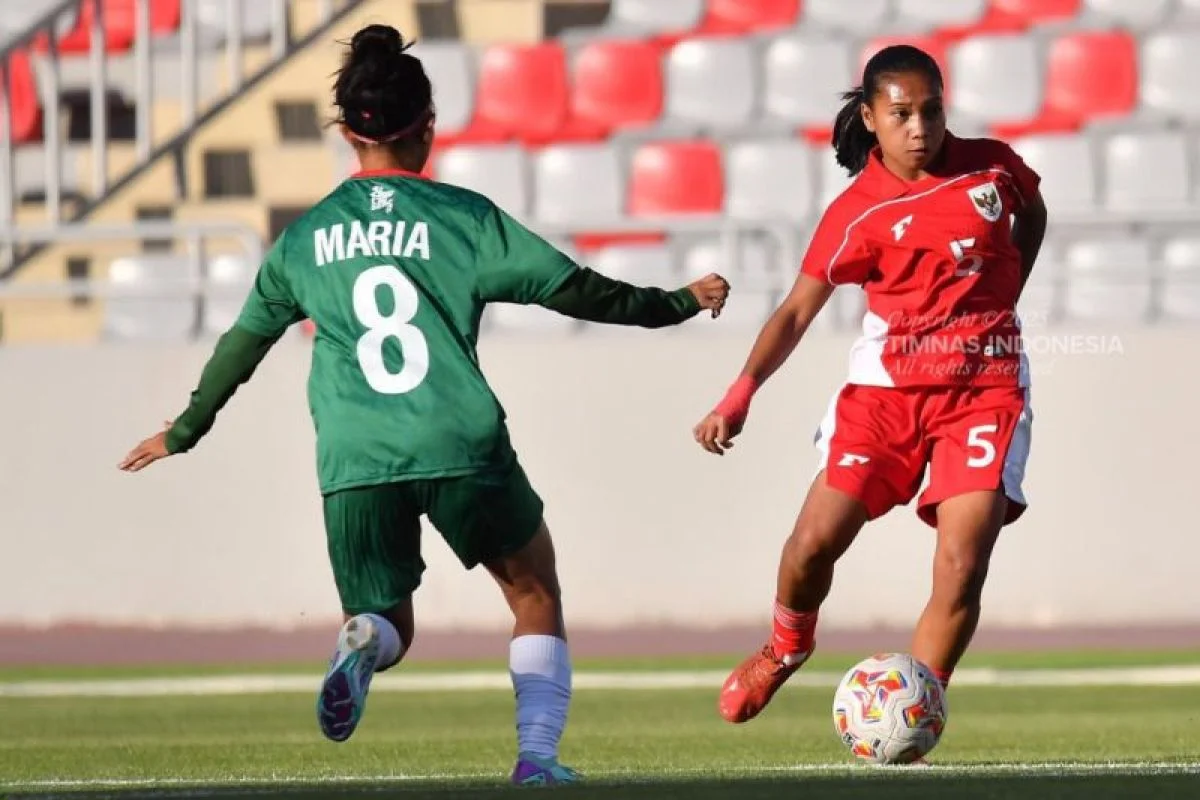 Timmas Putri Indonesia berada di peringkat ke 95 FIFA