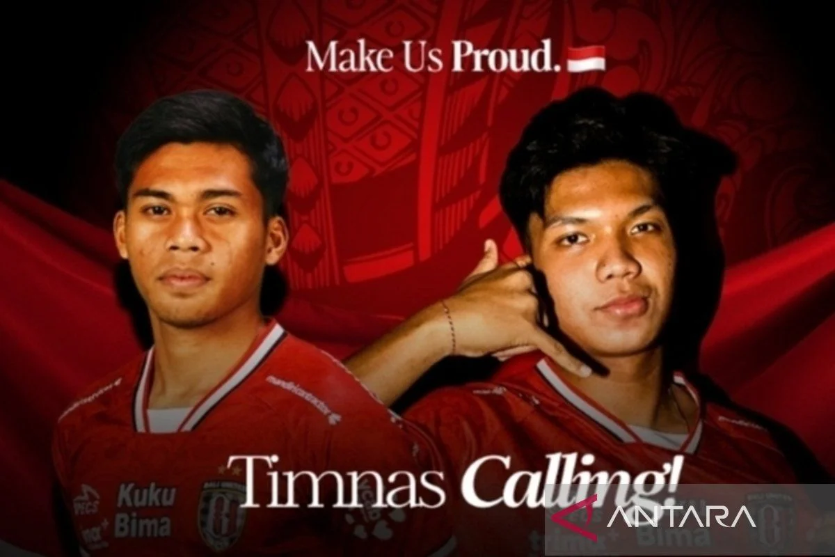 Dua pemain Bali United terpilih ikut TC Timnas U 23 